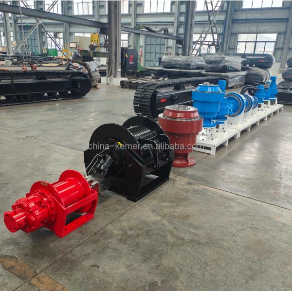 50KN Hydraulic Winch With GM Motor For Crane and Marine Mooring Anchor Winch 11000LBS