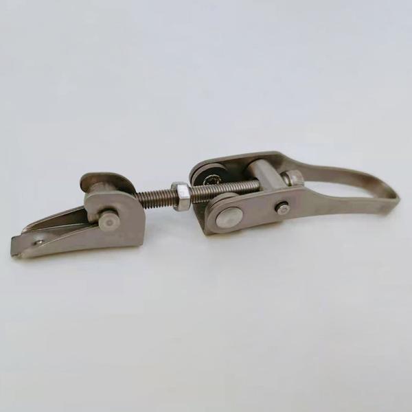 Pièces d'emboutissage en métal pour cerceau de tambour d'élimination de la poussière, acier inoxydable 304, boucle de verrouillage de pipeline
