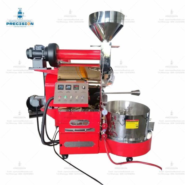 Коммерческая машина для обжаривания кофейных зерен на барабане 5 кг Домашняя кофейная печь