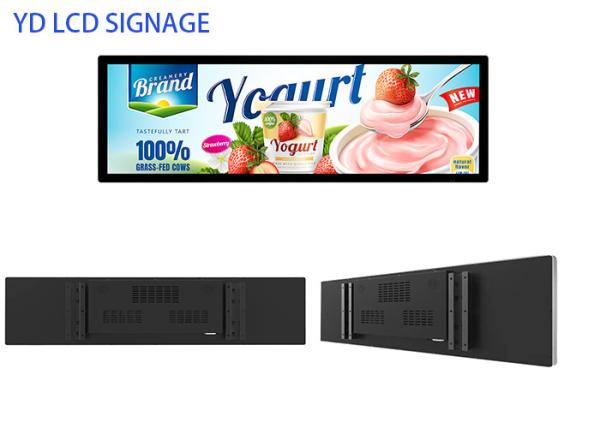 Lêndeas internas ultra finas da alta resolução 500 do Signage de Digitas para o supermercado