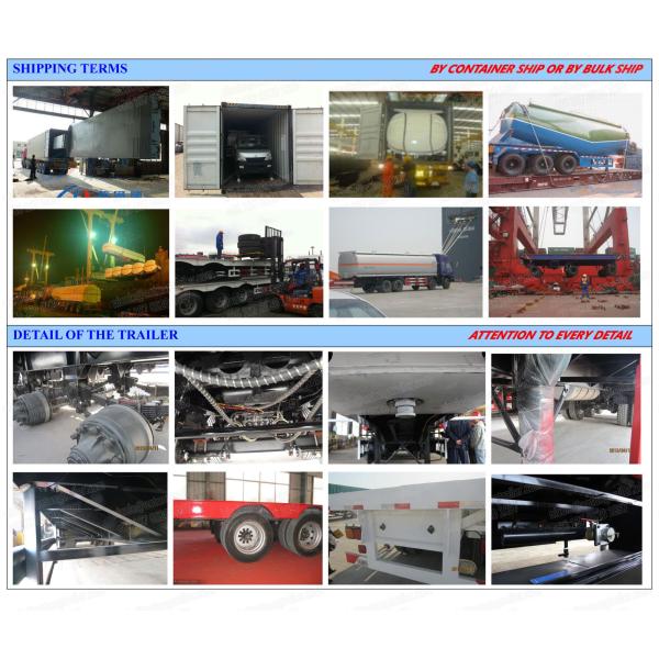 Подержанный 50-тонный 3-осевой цементный буксирный трейлер для буксирного бака с порошком