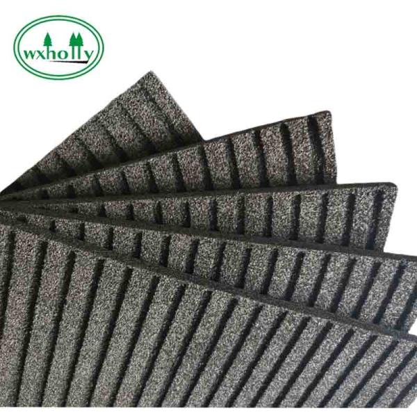 Elastomeric Gym NBR Non Slip 750mm Treadmill Mat For Shock Absorption