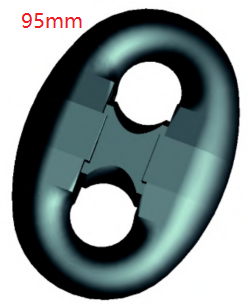 CCS BV certified OEM KENTER SHACKLE for Offshore Mooring Chain (95mm)