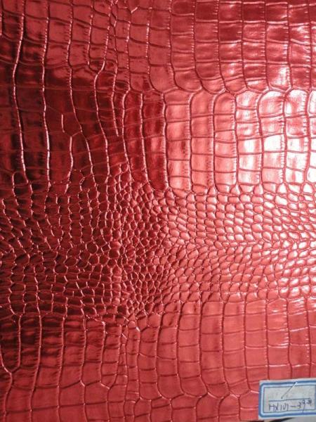 PVC artificial leather for chairs ,hand bag .car seat decoration etc .