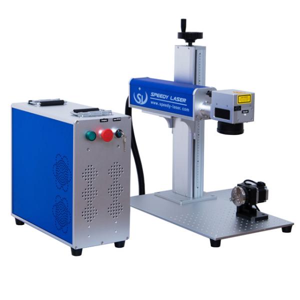Jewelry Rings Fiber Laser Engraving Marking 80Watt Jewelry Laser Machine Nanjing Speedy Laser