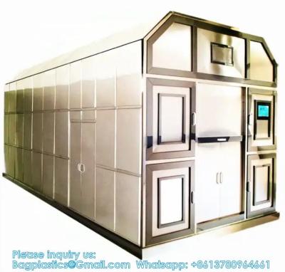 Factory Prices And Environment Friendly Crematorium Mobile Human Cremation Oven incinerator