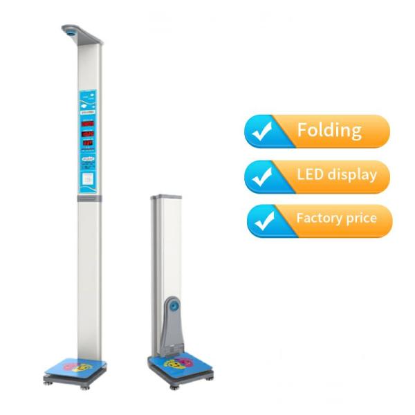 Pharmacy Ultrasonic Electronic Height and Weight Meter with AC100-240V Power Supply