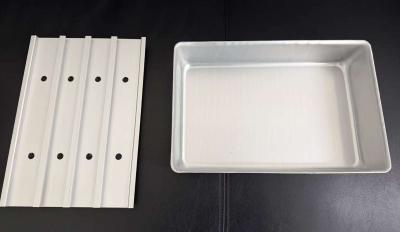 Aluminum freezing tray 10kg block volume quick freezing aluminum tray