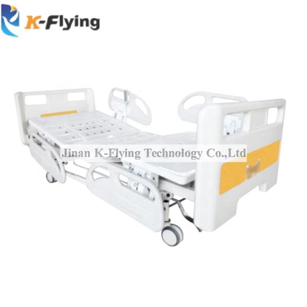 Adjustable 5 Functions ABS 400KG Hospital Nursing Bed