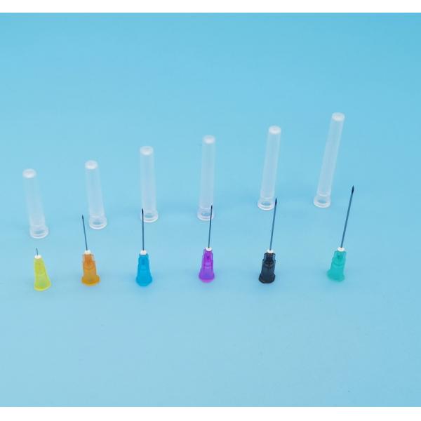 Inclined Out Diameter 2.1mm 14G Disposable Diabetic Needles Light Green