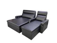 12mm Plywood Leather Recliner Chair Movie Theather Sofa Beds