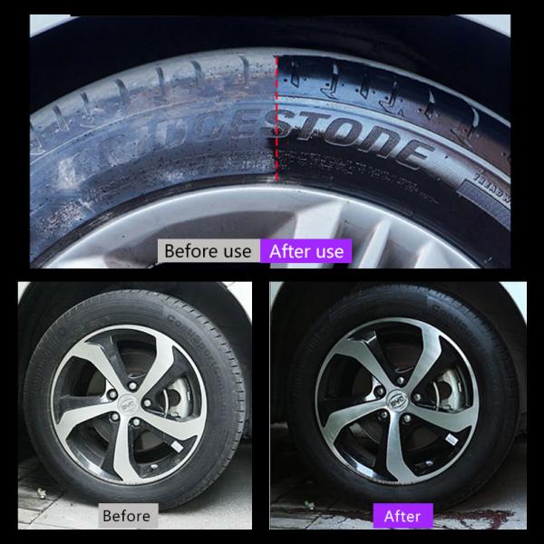 Professional Long Lasting Wet Look Tire Shine For Car Detailing Pros