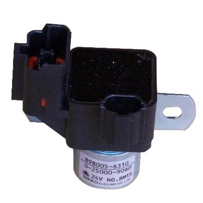 Retail 6HK1 6WG1 6UZ1 Engine Starter Motor Relay Excavator Parts For Isuzu ZX200-3