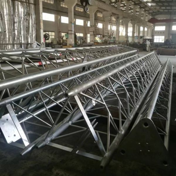 38 46 52M Wind Load Optimized Guyed Wire Tower For Seismic Monitoring Station Use