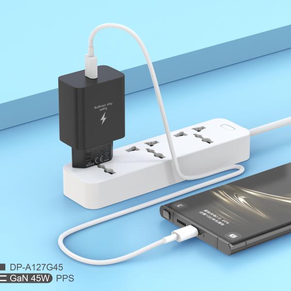 Mould Privado 45W GaN Carregador de Parede USB-C Para MacBook Pro/Air IPad Pro Galaxy S23