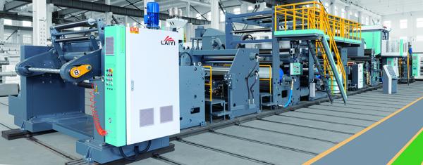 Máquina laminadora por extrusión de película de liberación de rejilla LY-AGRF 300 m/min