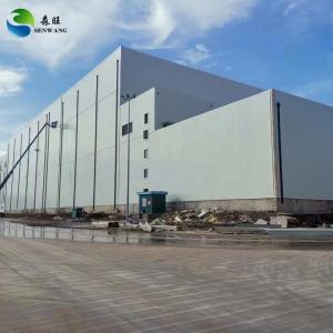 Steel Structure Warehouse with Sandwich Panel Cladding ISO 9001 Certified