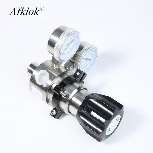 Gas Pressure Regulator Female Thread Sliver Color ISO9001 CE Certified