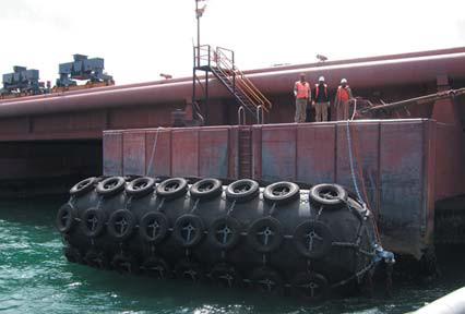Amortecedores pneumáticos da doca de flutuação do para-choque de borracha de Marine Vessel Ship Yokohama Boat