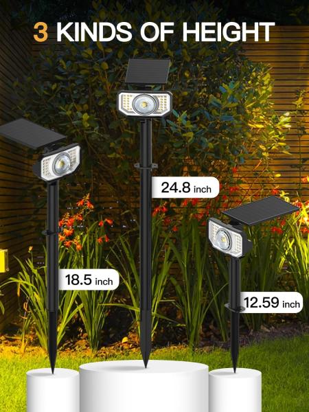 Lumière solaire blanche chaude décorative Lumières solaires 5V