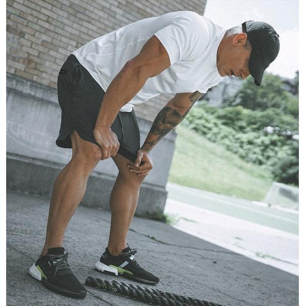 Custom Mens Running Training Shorts With Pocket Workout Bodybuilding Gym Sports