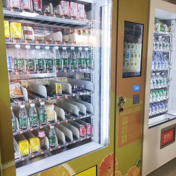 Smart Automatic Intelligent Locker Vending Machine For Snacks And Drinks