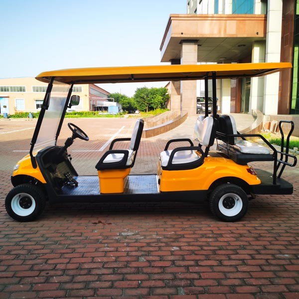 6-местная тележка для гольфа низкоскоростное транспортное средство с 4-колесным приводом