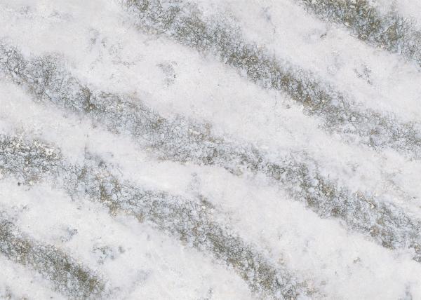 Acid Resistant Calacatta Classic Quartz Polished Surfaces Finished 6.5 Mohz