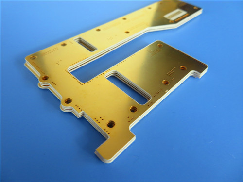 2-Layer Rogers TMM13i PCB 0.6mm Thick Immersion Gold Finish
