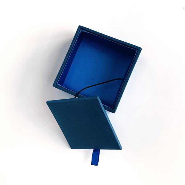 Luxury custom ring boxes jewelry Set leather Ring Box Bracelet Earring gift packaging box with logo printed