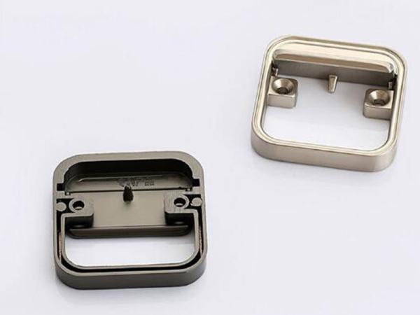 Brush Black Hidden Drawer Pulls Kitchen Cabinet Knobs / Closet  Square ring Pulls  Furniture Fittings