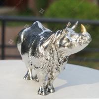 Pequena escultura de animais de aço inoxidável para coleção