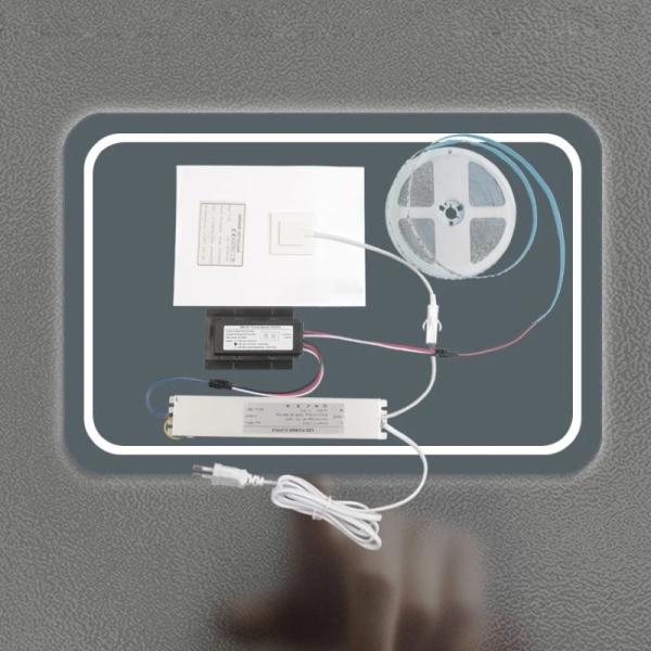 CE/RoHS Certified Modern Design 300mm*400mm Anti Fog Defogger Film for Bathroom Mirror
