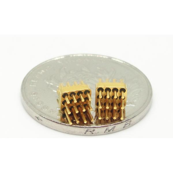 Vidrio hermético de 12 pernos para metal los conectores Kovar del sello 7052 jefes multiclavijas