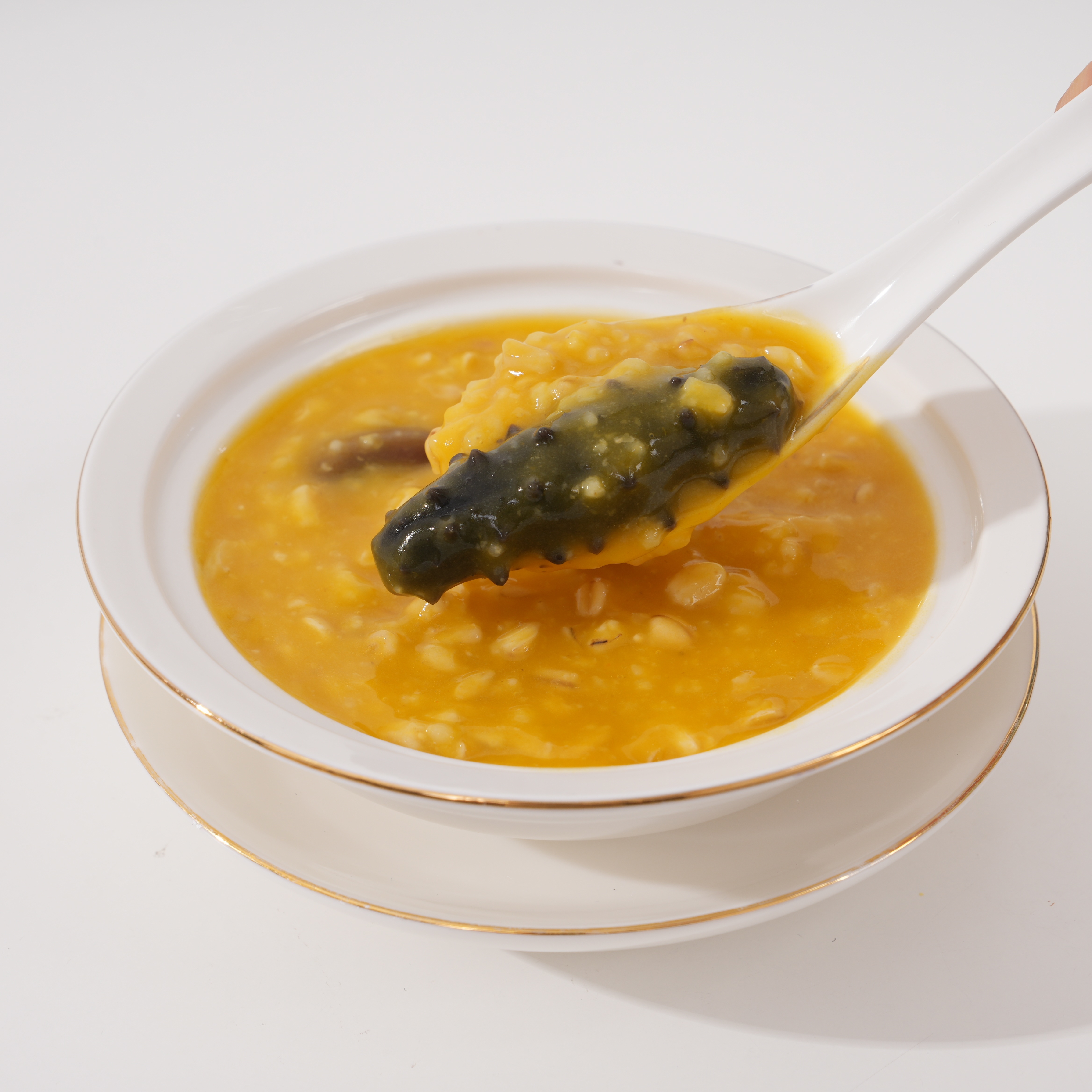 No Added Sugar Calcium-Rich Seafood Millet Porridge Nutritious Balanced Diet Meal Replacement for Weight Loss