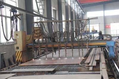 Single Sheet Roof Pre Engineered Steel Frame , Long Span Steel Beam Factory