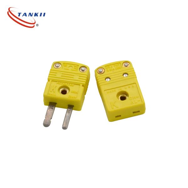 SMPW-K-M Plug Thermocouple Connector Miniaturado Plug Thermocouple Tipo K