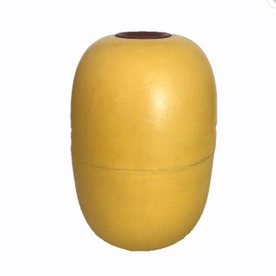 Commercial Gill Net Floats Yelllow Orange White Red Color PVC Material