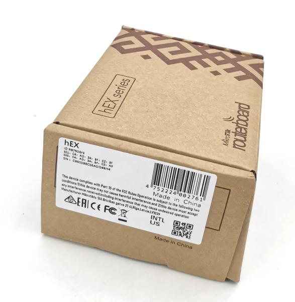 MikroTik RB750Gr3（HEX 5）5 port Gigabit router 880MHz with USB Port