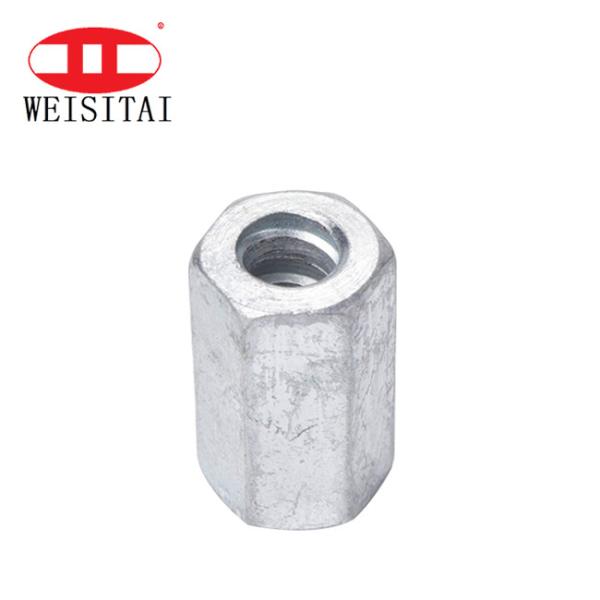 Thread Galvanized Hex 20mm Scaffolding Jack Nut