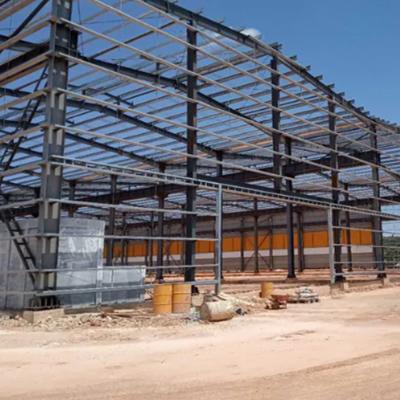 H Section Commercial Building Steel Structure Industrial Structural Fabrication