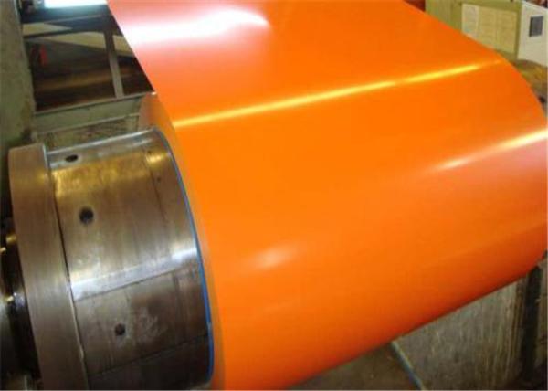Zinc Color Coated Galvanized Steel Coil , Galvanized Steel Panels DX51D Grade
