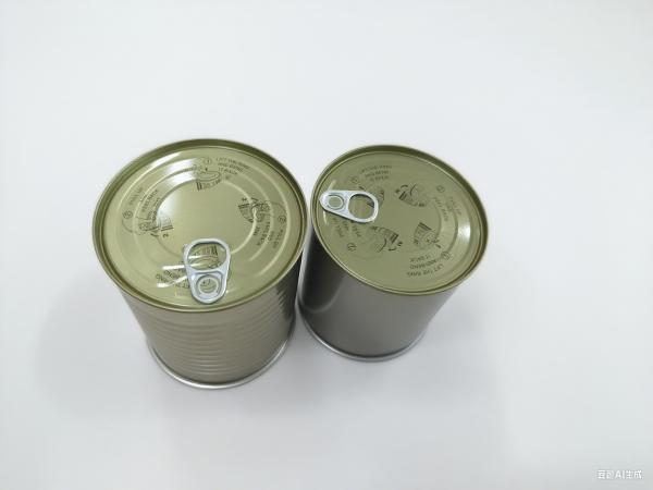 Customizable Three Piece Can Multipurpose Food Tin Can For Fruits And Meats Packaging
