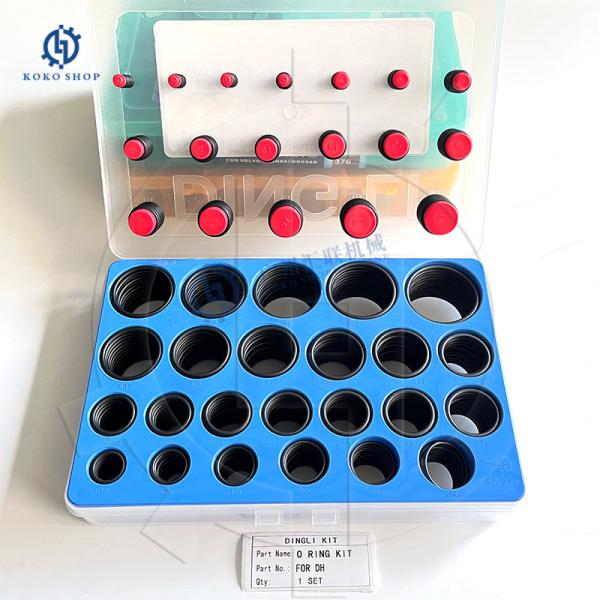 Dingli O Ring Kit DAEWOO O Ring Box For DOOSAN Excavator Spare Parts