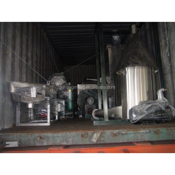 600kg pvc eva plastic compound caco3 filler masterbatch pelletizing and granules machine production line