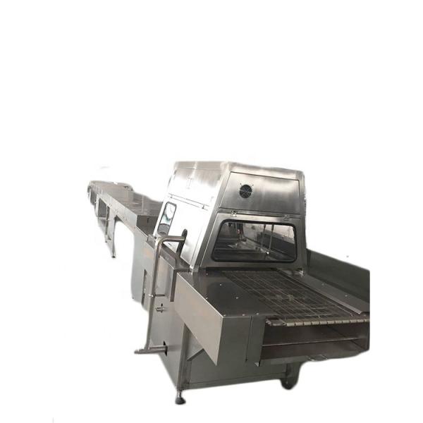 Donut Chocolate Enrober Machine 400mm Width 0-6m per Minute Chocolate Bars