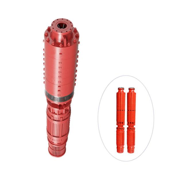1500m³/h high pressure submersible water pump 560m head 3550kw 2600hp