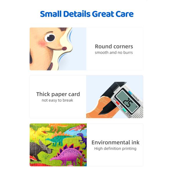 Panda Juniors Level Up Level 1 Animal Toddler Puzzles For Pre School Learning