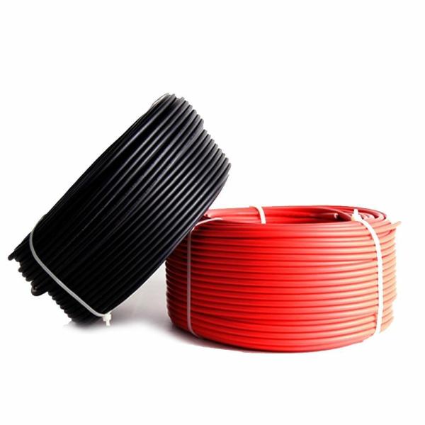 Xlpo Insulation 1500V DC Solar Connector PV Cable for Solar Energy Systems Normal Sections 1C X78/0.3MM and UV Resistant