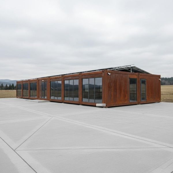Customizable Concrete Slab Building Durable Modular Steel Structures